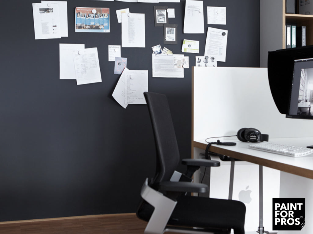 MagnetPlaster painted Black office