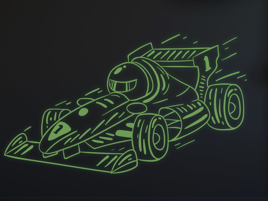 GlowPaint Racecar