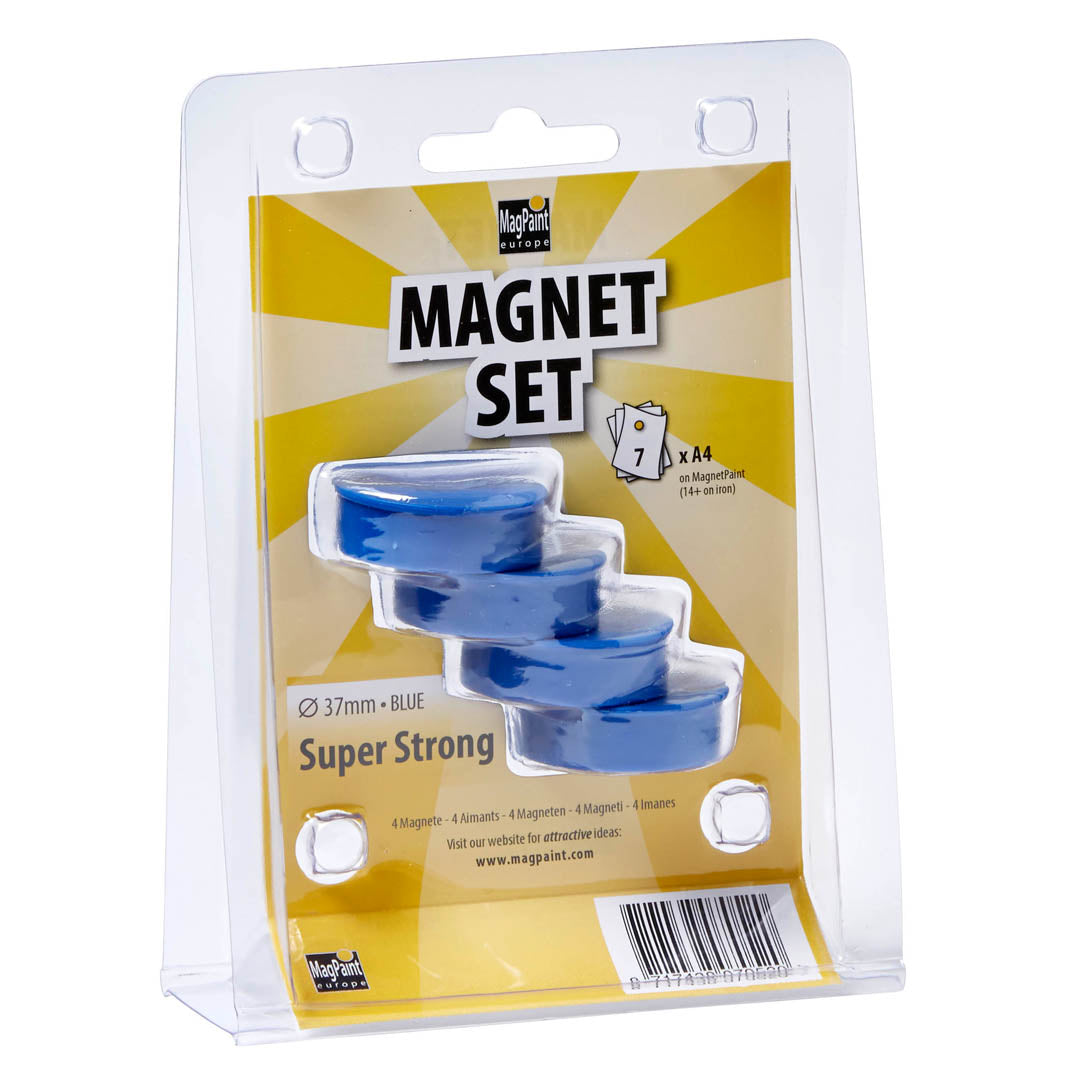 MAG5027 - Round magnet in blue