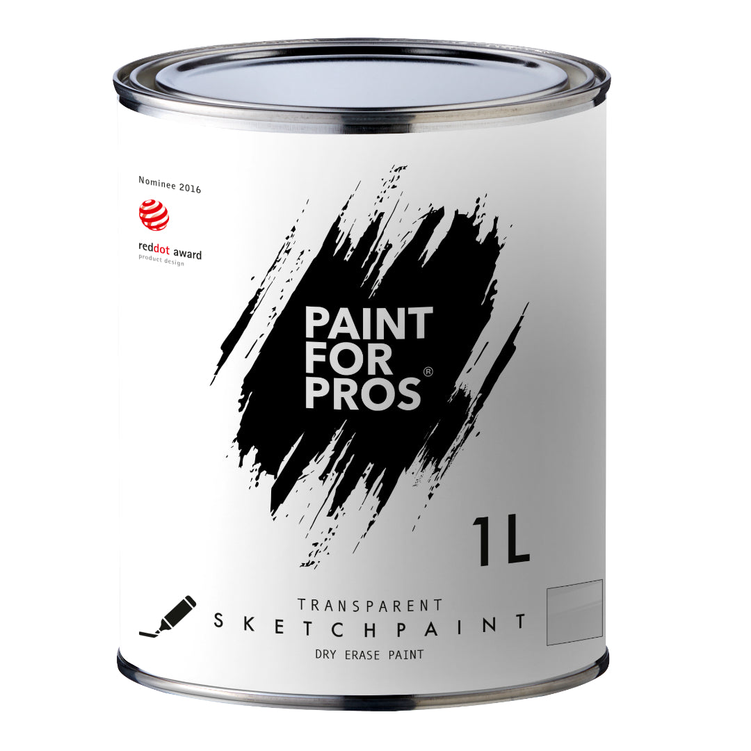 Paint For Pro's SketchPro Transparent 1L (12m²)